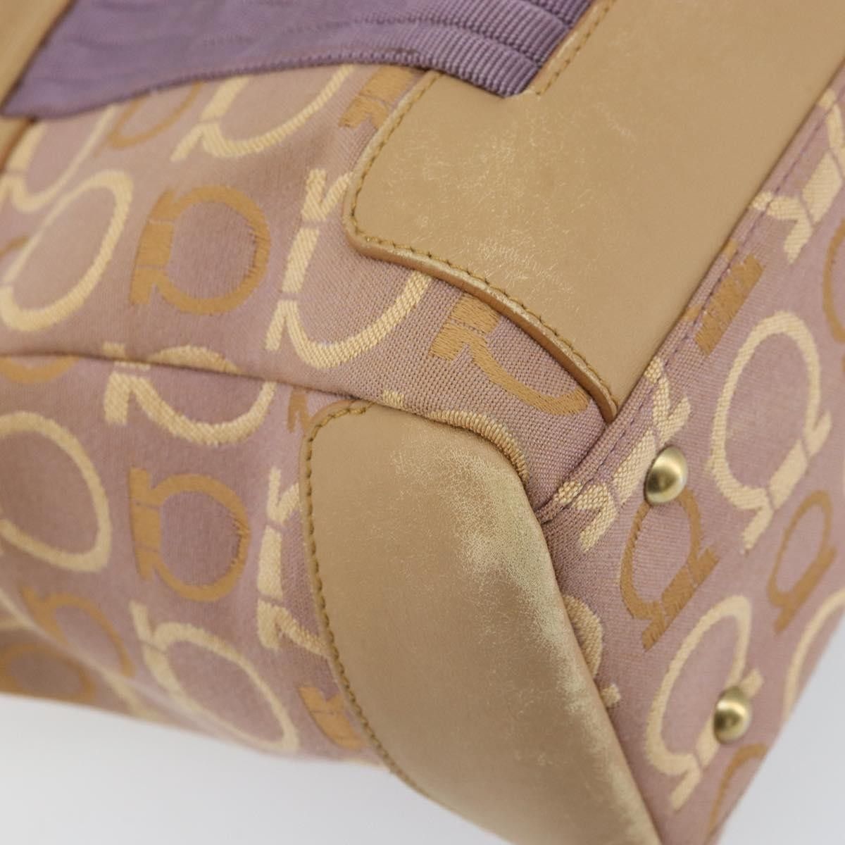 Salvatore Ferragamo Salvatore Ferragamo Gancini Tote Canvas Size ONE SIZE - 10 Thumbnail