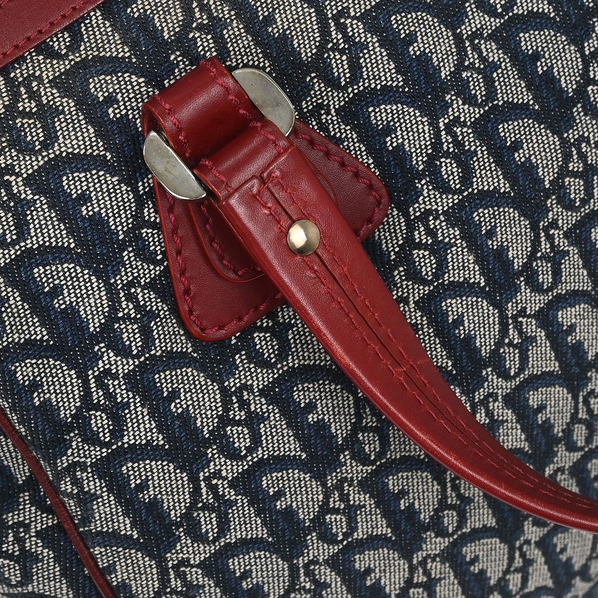 Dior Christian Dior Vintage Trotter Zip Tote Diorissimo Canvas Size ONE SIZE - 6 Thumbnail
