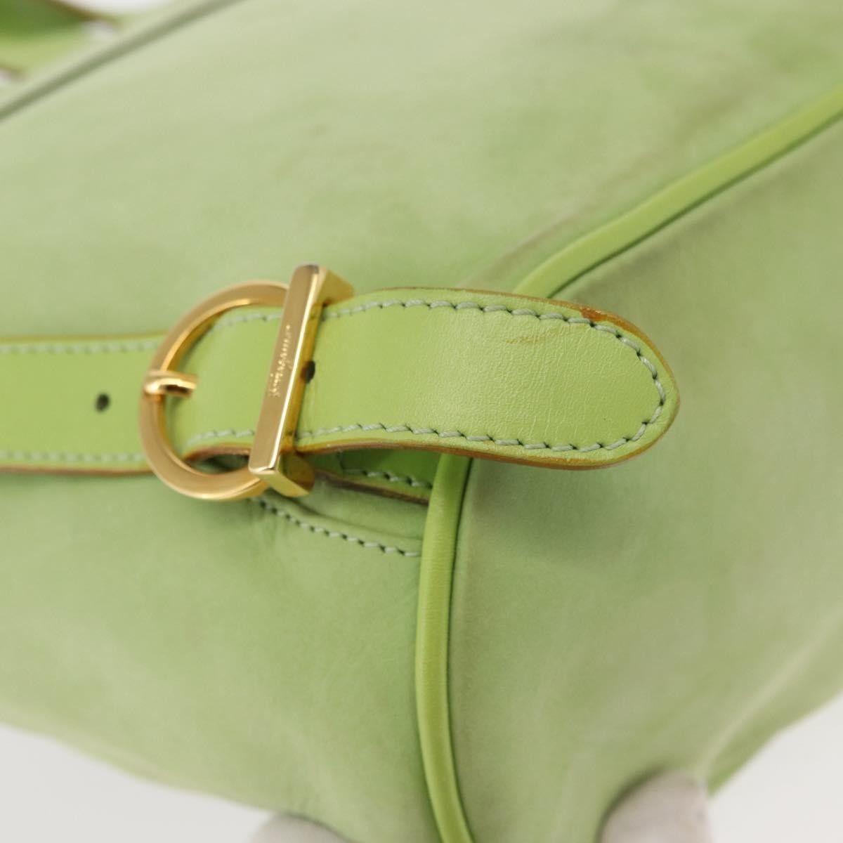 Salvatore Ferragamo Salvatore Ferragamo Gancini Suede Size ONE SIZE - 9 Thumbnail