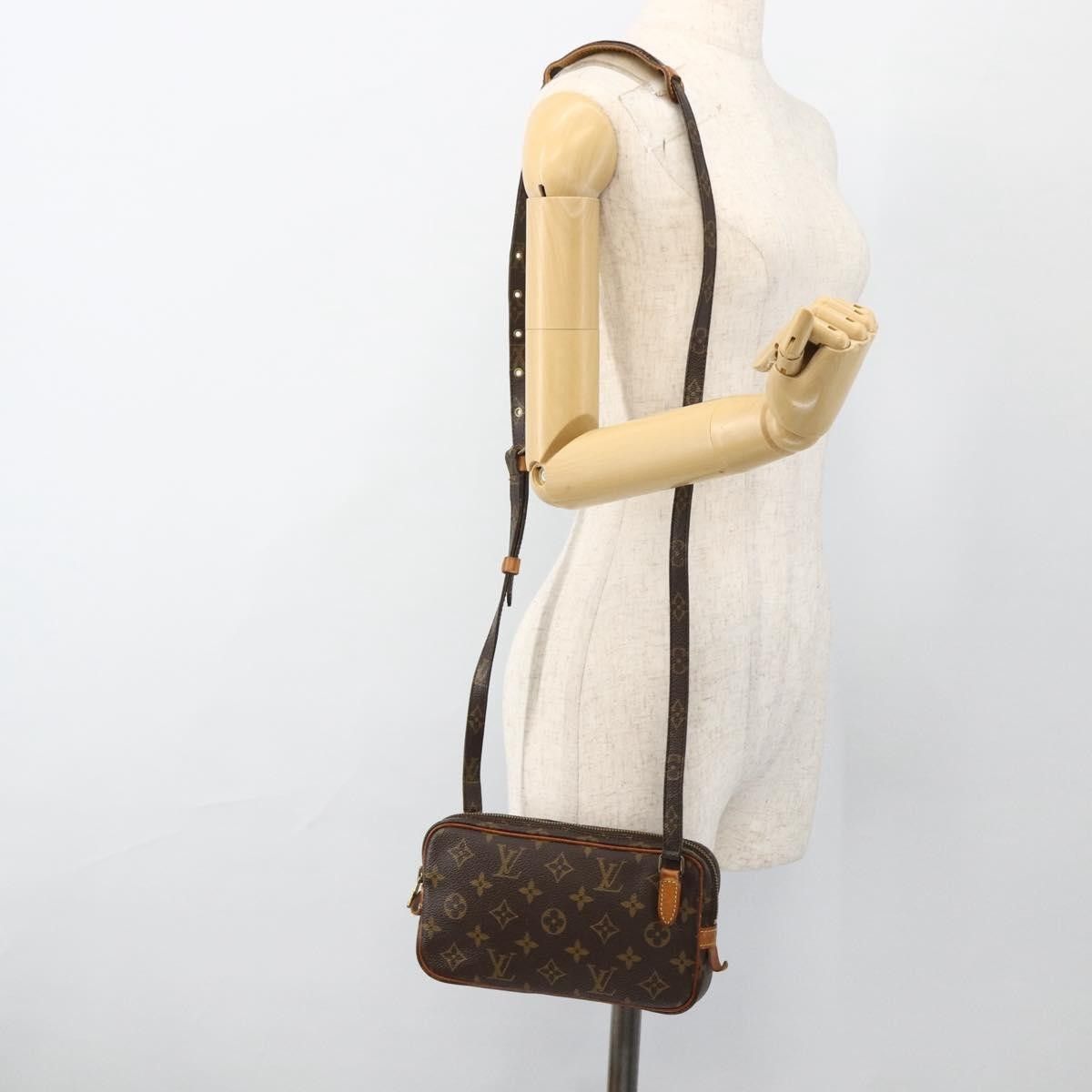 Louis Vuitton Louis Vuitton Pochette Marly Bandouliere Monogram Canvas Size ONE SIZE - 14 Thumbnail