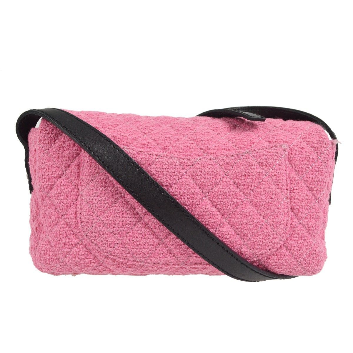 Chanel Chanel Easy Reissue Messenger Flap Bag Quilted Tweed Size ONE SIZE - 2 Thumbnail