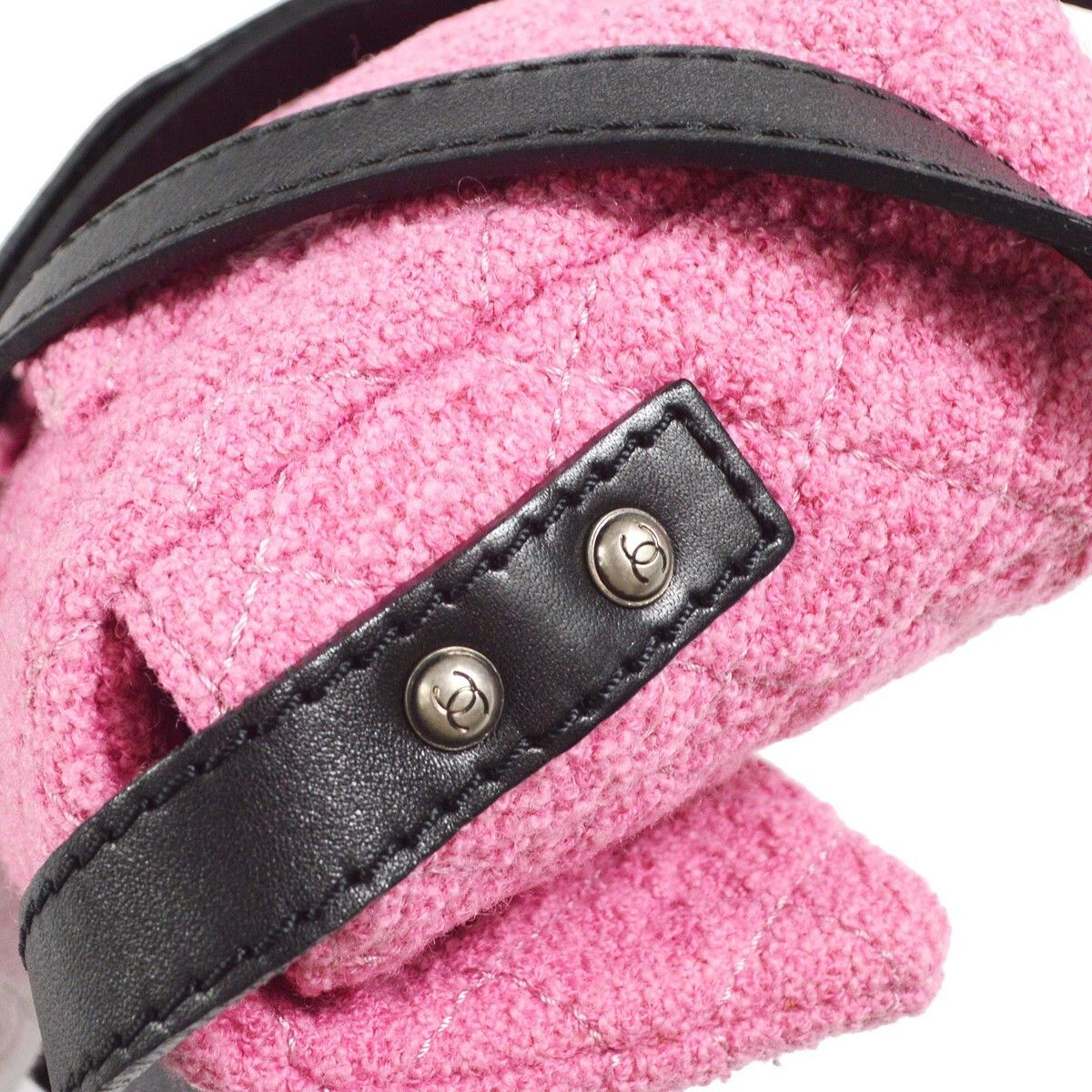 Chanel Chanel Easy Reissue Messenger Flap Bag Quilted Tweed Size ONE SIZE - 8 Thumbnail