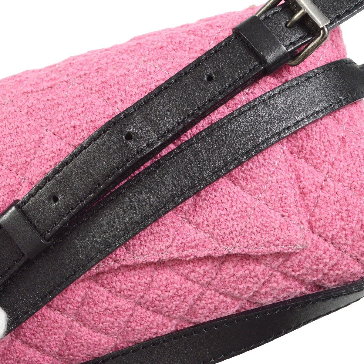 Chanel Chanel Easy Reissue Messenger Flap Bag Quilted Tweed Size ONE SIZE - 6 Thumbnail