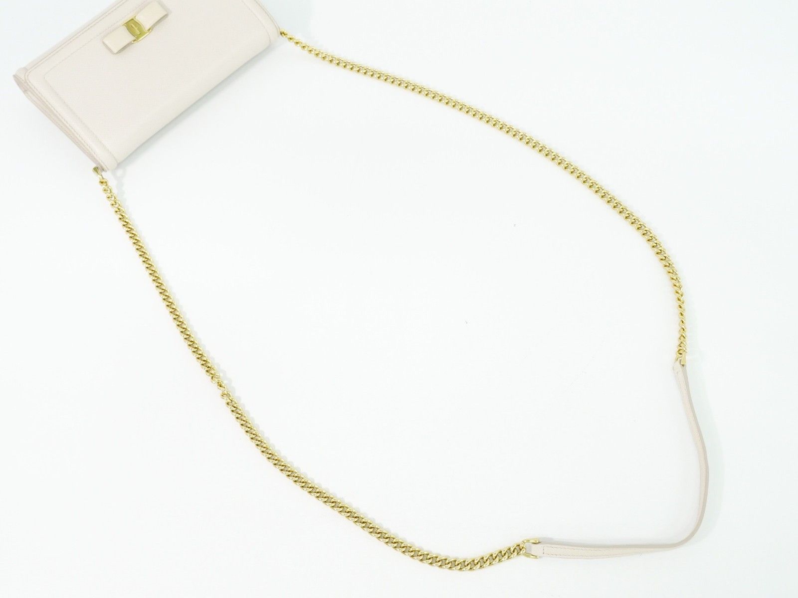 Salvatore Ferragamo Salvatore Ferragamo Vara Bow Chain Flap Leather Size ONE SIZE - 5 Thumbnail