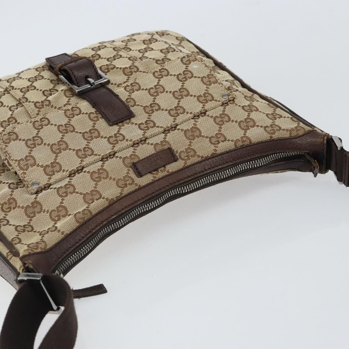 Gucci Gucci Vintage GG Canvas and Leather Size ONE SIZE - 16 Thumbnail