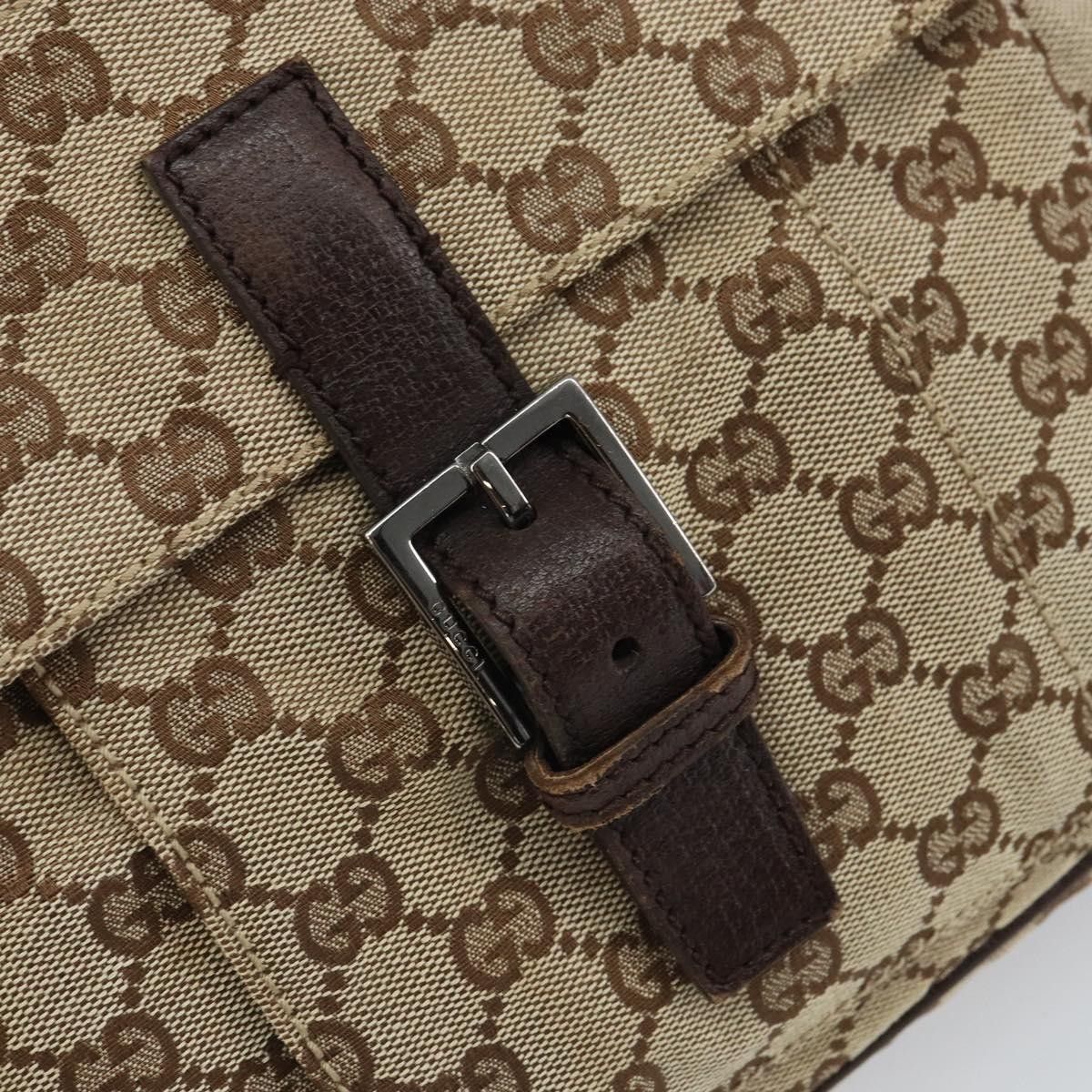 Gucci Gucci Vintage GG Canvas and Leather Size ONE SIZE - 13 Thumbnail