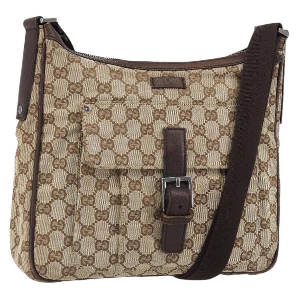 Gucci Gucci Vintage GG Canvas and Leather Size ONE SIZE - 14 Thumbnail