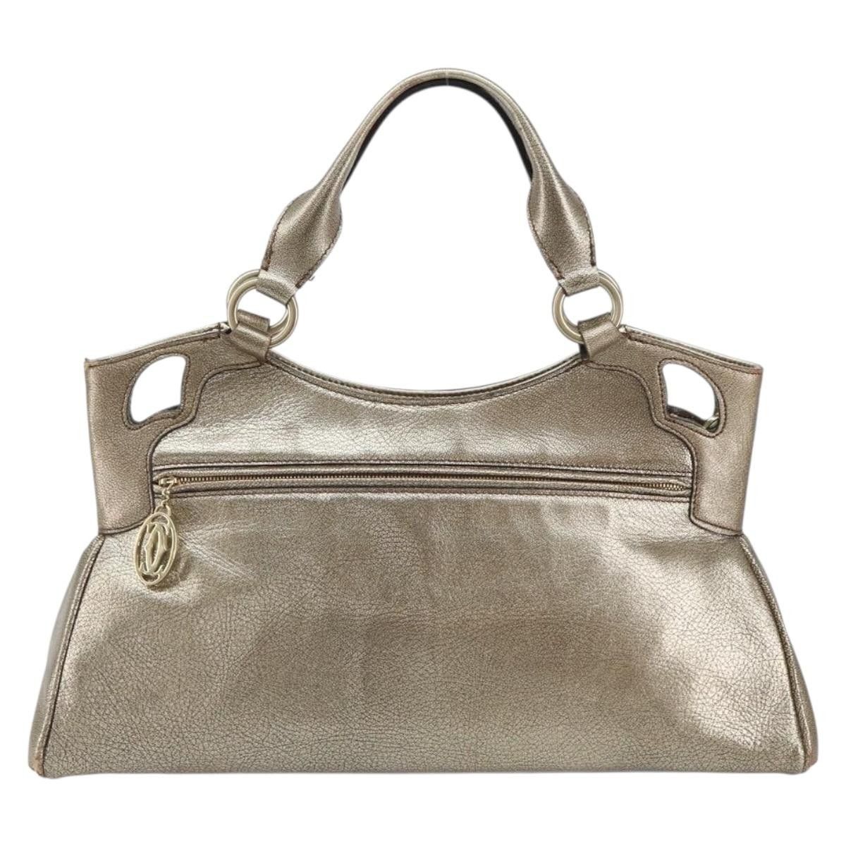 Cartier cartier Marcello Handbag Leather Size ONE SIZE - 2 Thumbnail