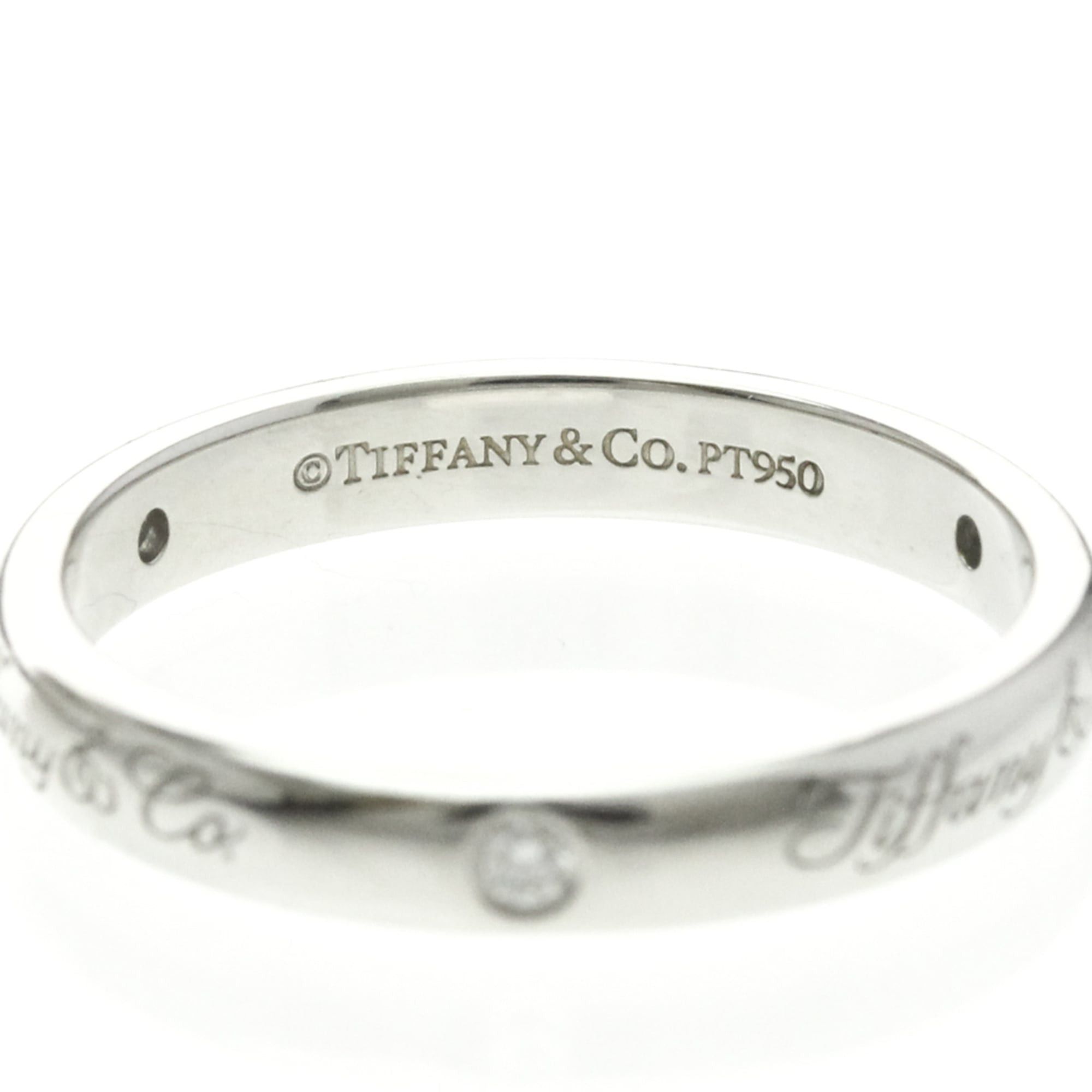 Tiffany & Co. Tiffany & Co. Notes Wedding Band Platinum with diamonds Size ONE SIZE - 7 Thumbnail