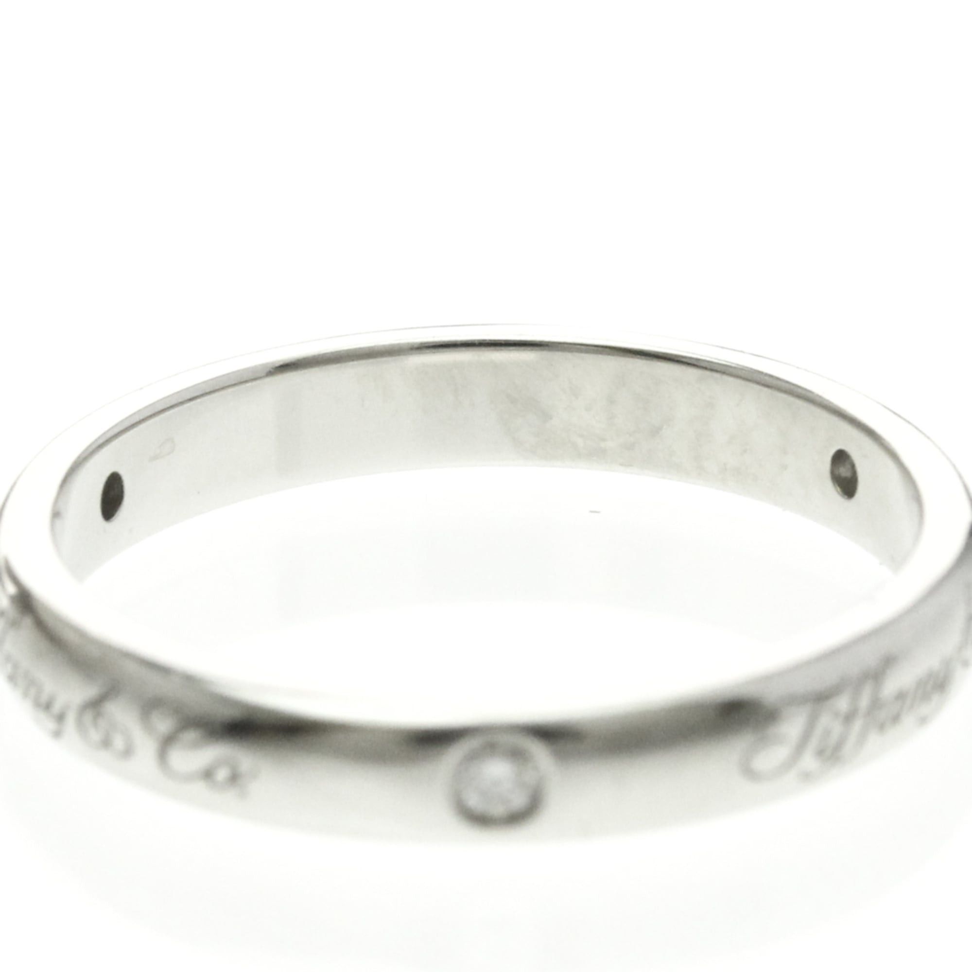 Tiffany & Co. Tiffany & Co. Notes Wedding Band Platinum with diamonds Size ONE SIZE - 9 Thumbnail