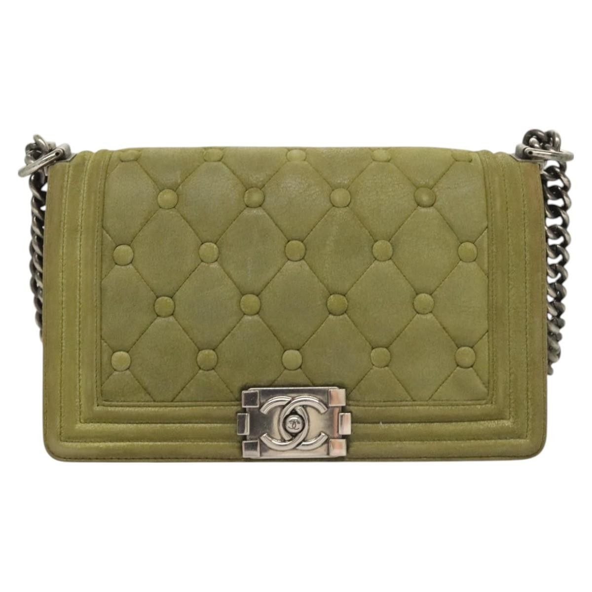 Chanel Chanel Celtic Boy Flap Bag Suede Size ONE SIZE - 18 Thumbnail