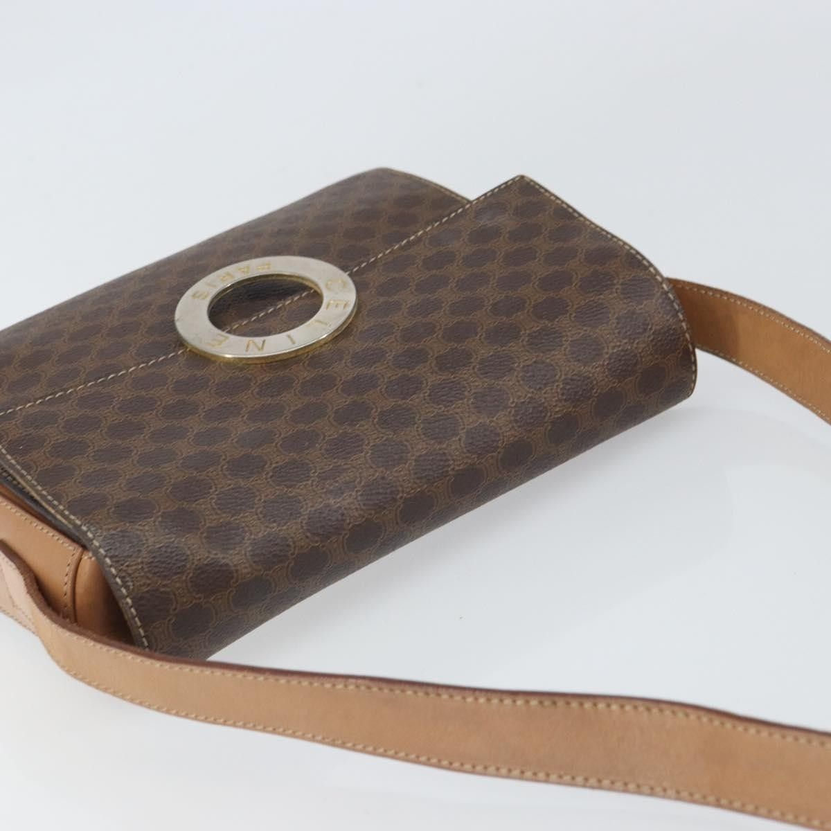 Celine Celine Vintage Macadam Circle Logo Canvas and Leather Size ONE SIZE - 15 Thumbnail