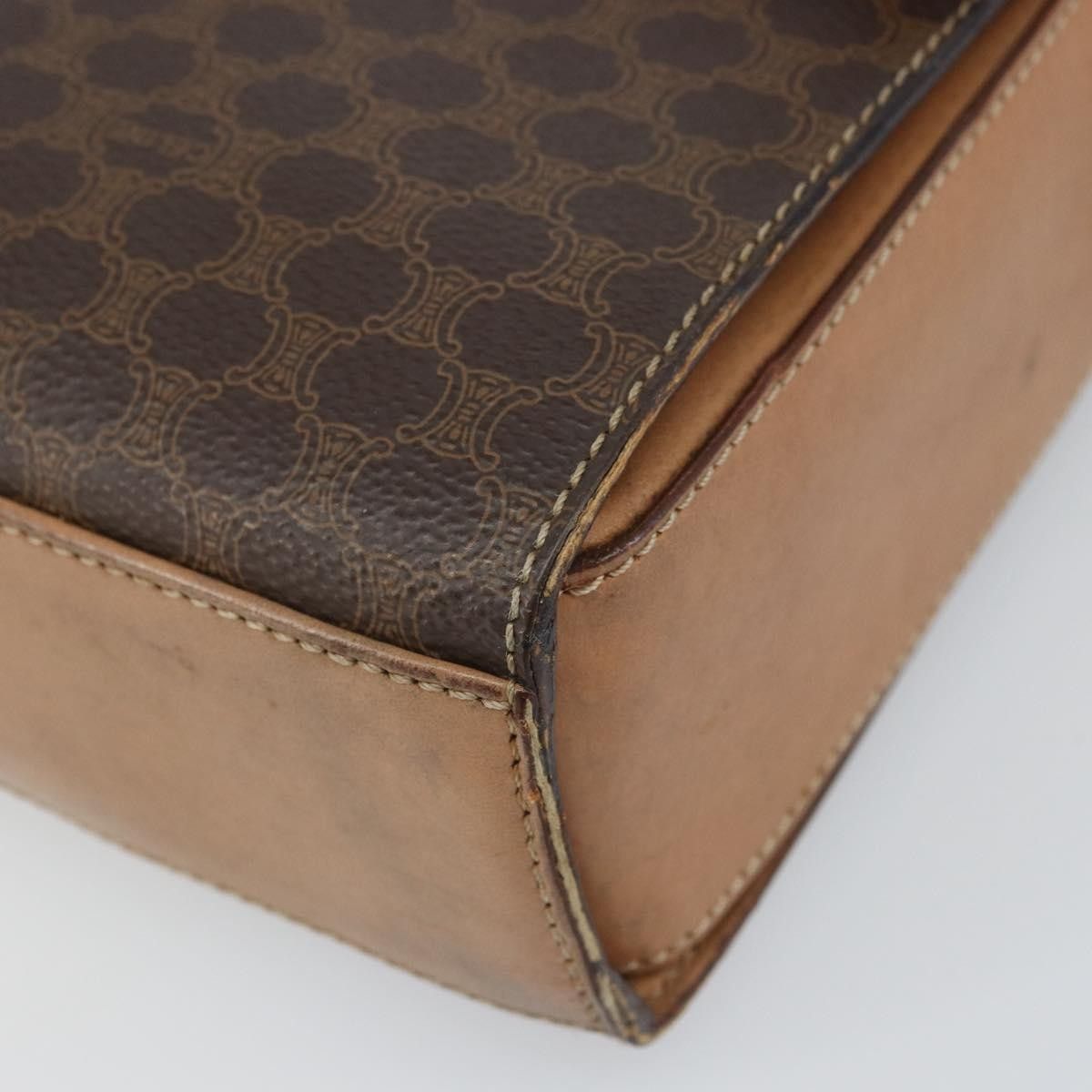 Celine Celine Vintage Macadam Circle Logo Canvas and Leather Size ONE SIZE - 10 Thumbnail