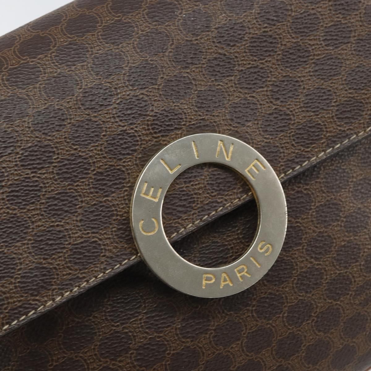 Celine Celine Vintage Macadam Circle Logo Canvas and Leather Size ONE SIZE - 12 Thumbnail