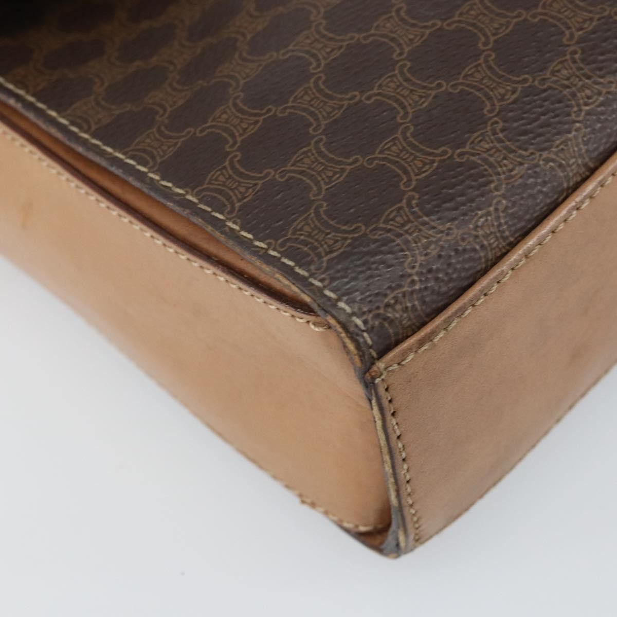 Celine Celine Vintage Macadam Circle Logo Canvas and Leather Size ONE SIZE - 8 Thumbnail