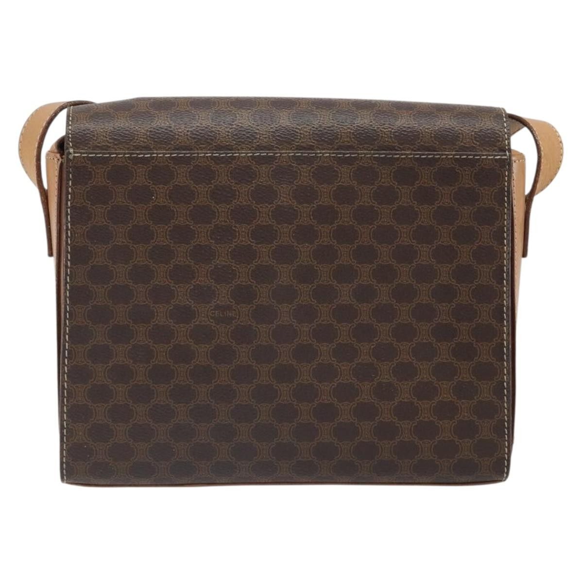 Celine Celine Vintage Macadam Circle Logo Canvas and Leather Size ONE SIZE - 2 Thumbnail