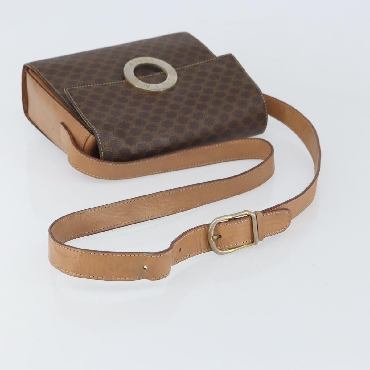 Celine Celine Vintage Macadam Circle Logo Canvas and Leather Size ONE SIZE - 7 Thumbnail