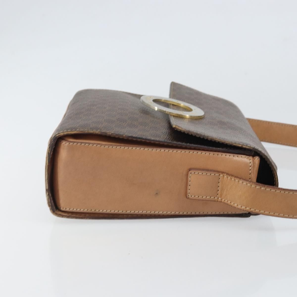 Celine Celine Vintage Macadam Circle Logo Canvas and Leather Size ONE SIZE - 3 Thumbnail