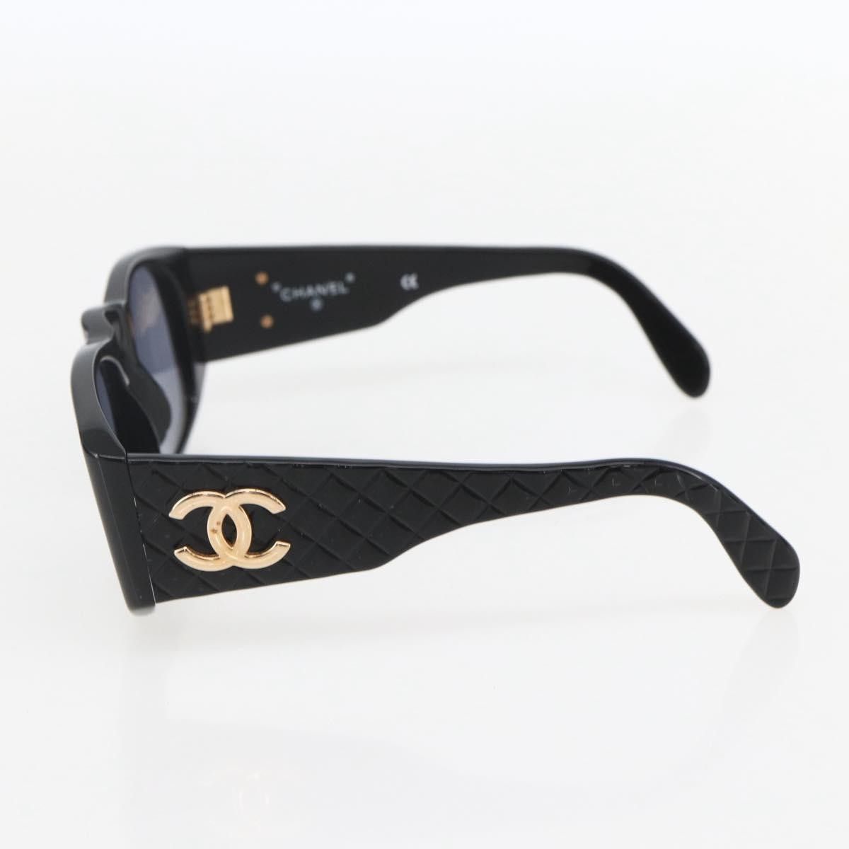 Chanel Chanel CC Logo Matelasse Sunglasses Eye Wear Plastic Size ONE SIZE - 3 Thumbnail