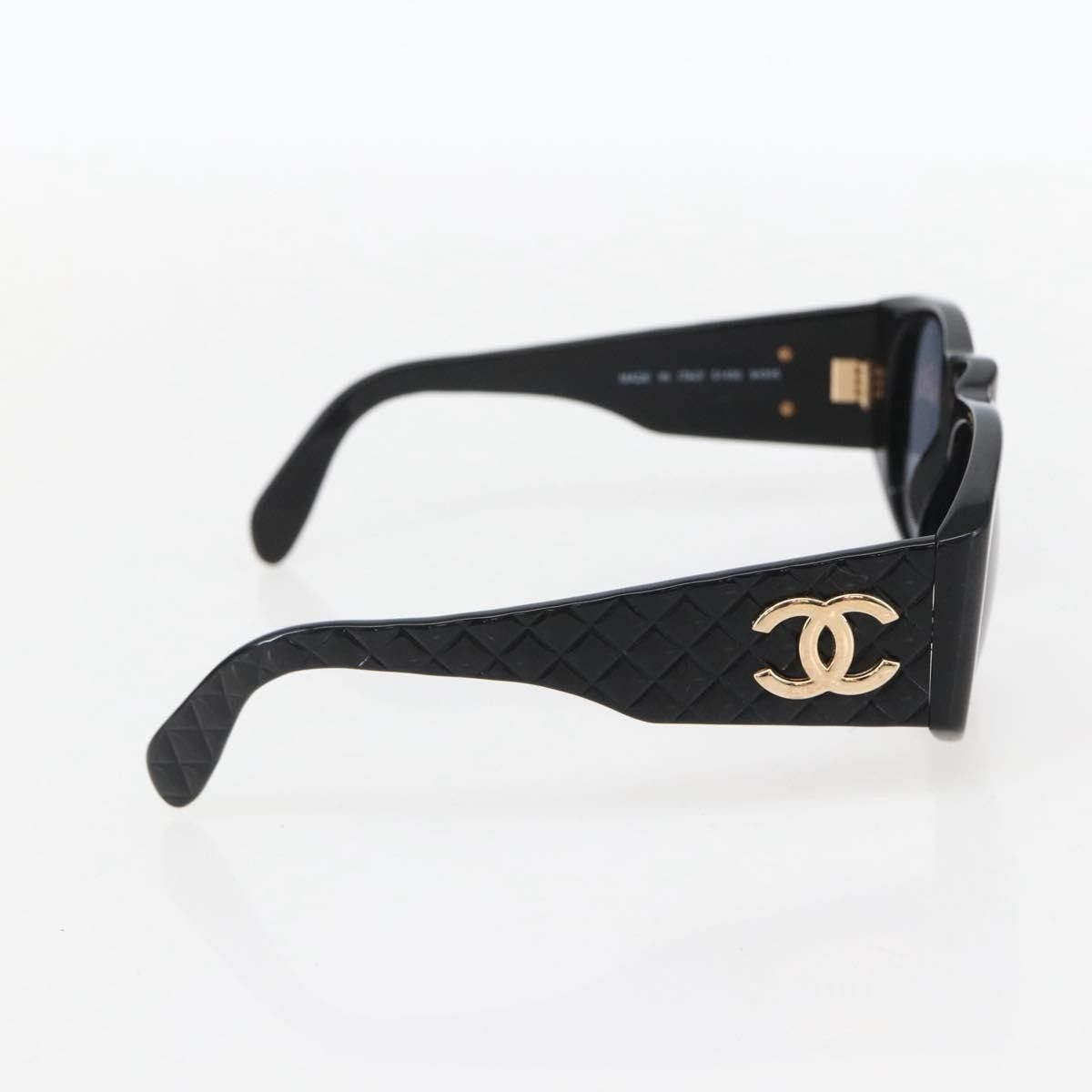 Chanel Chanel CC Logo Matelasse Sunglasses Eye Wear Plastic Size ONE SIZE - 4 Thumbnail