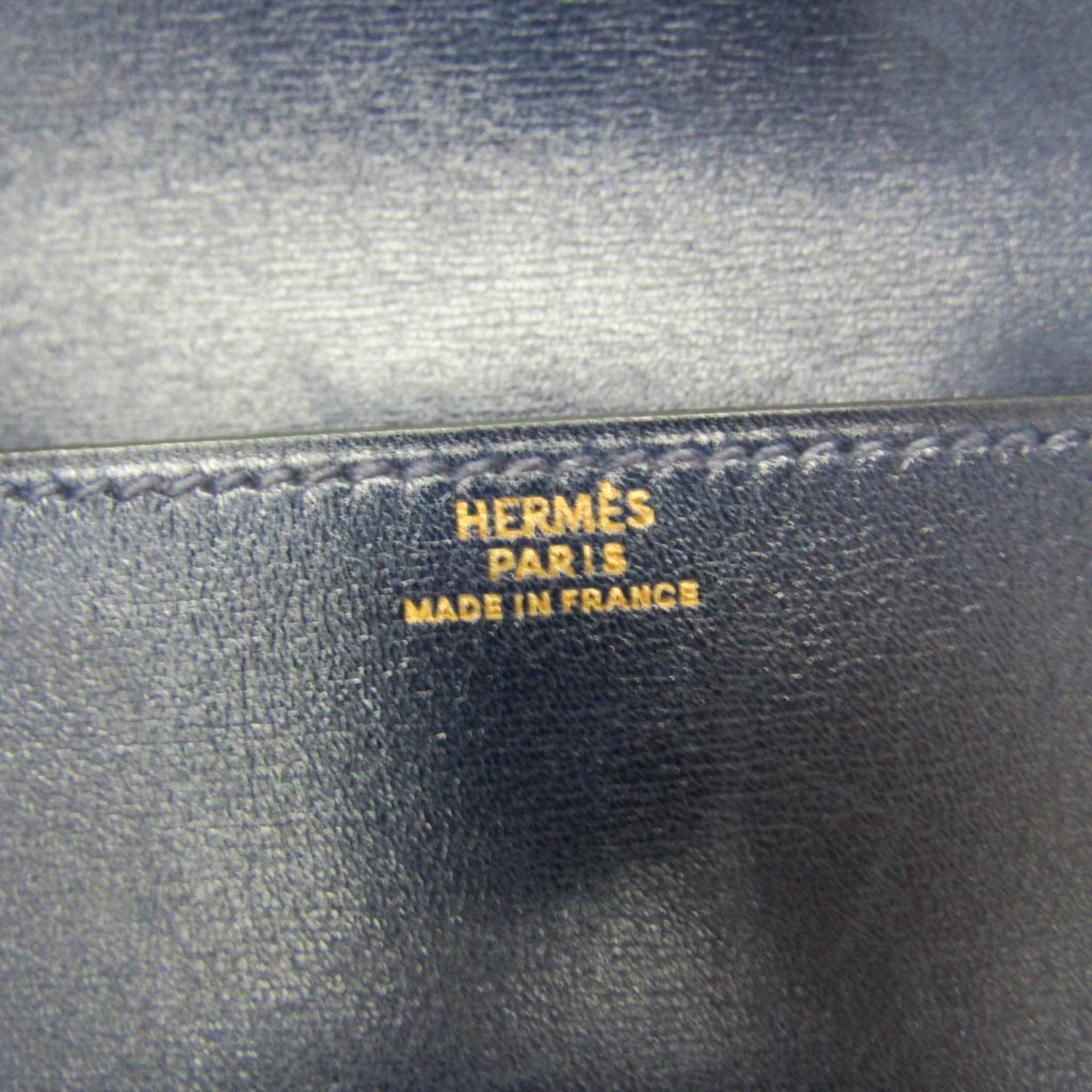 Hermes Hermes Pochette Green Belt Leather Size ONE SIZE - 4 Thumbnail