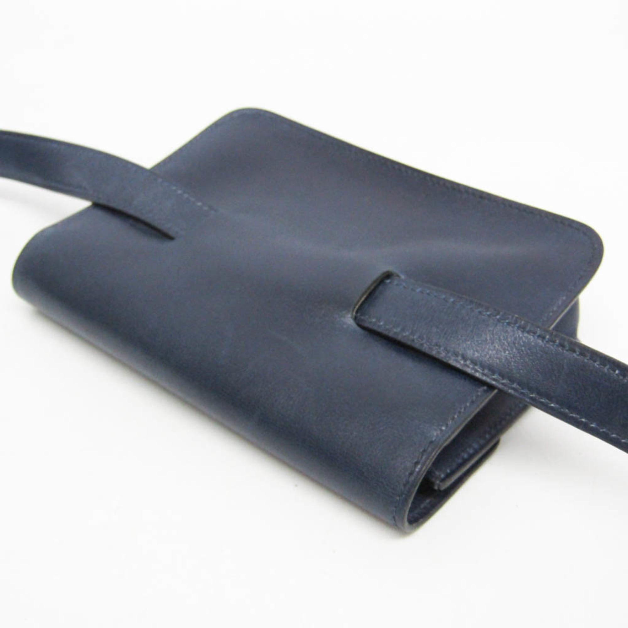 Hermes Hermes Pochette Green Belt Leather Size ONE SIZE - 2 Thumbnail