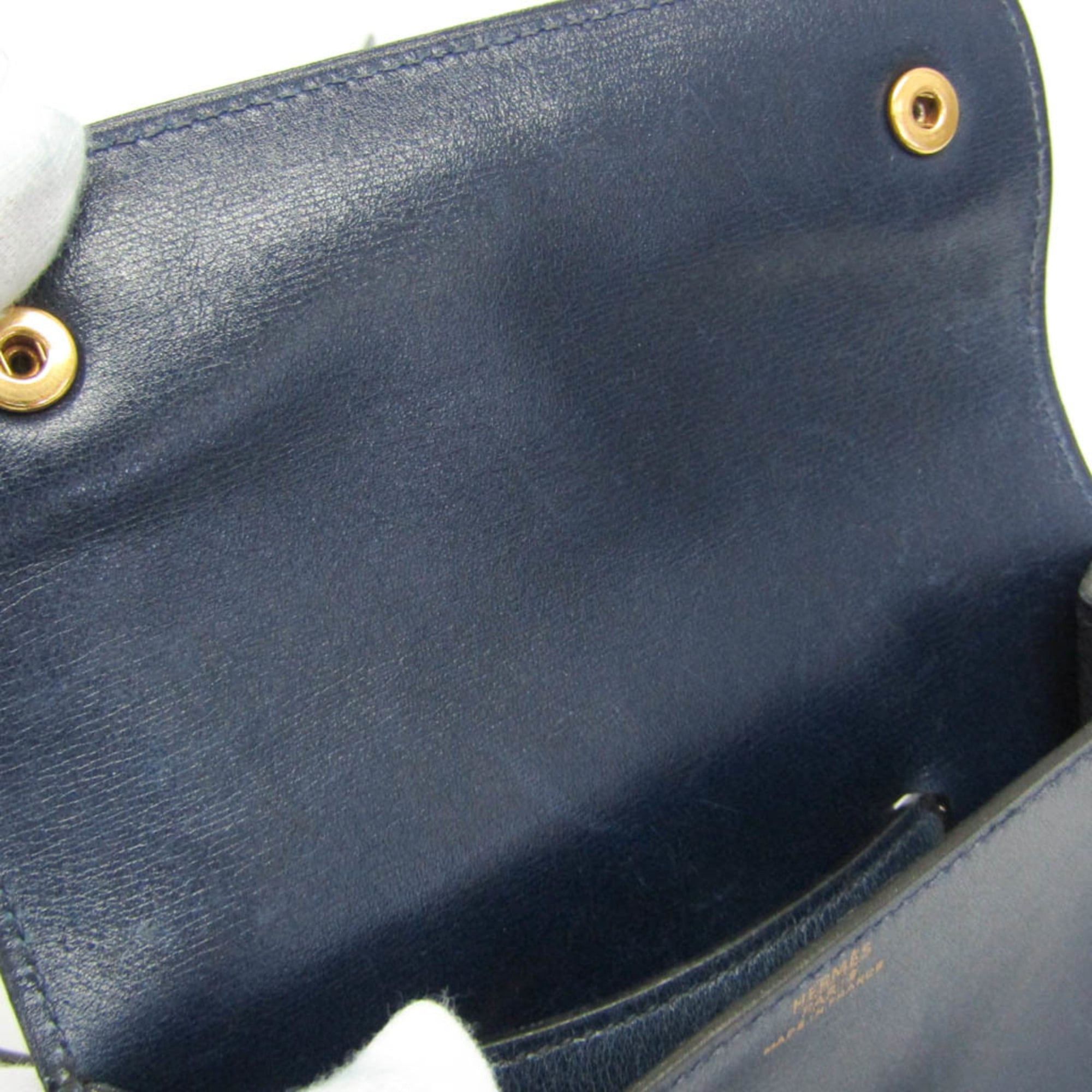 Hermes Hermes Pochette Green Belt Leather Size ONE SIZE - 17 Thumbnail