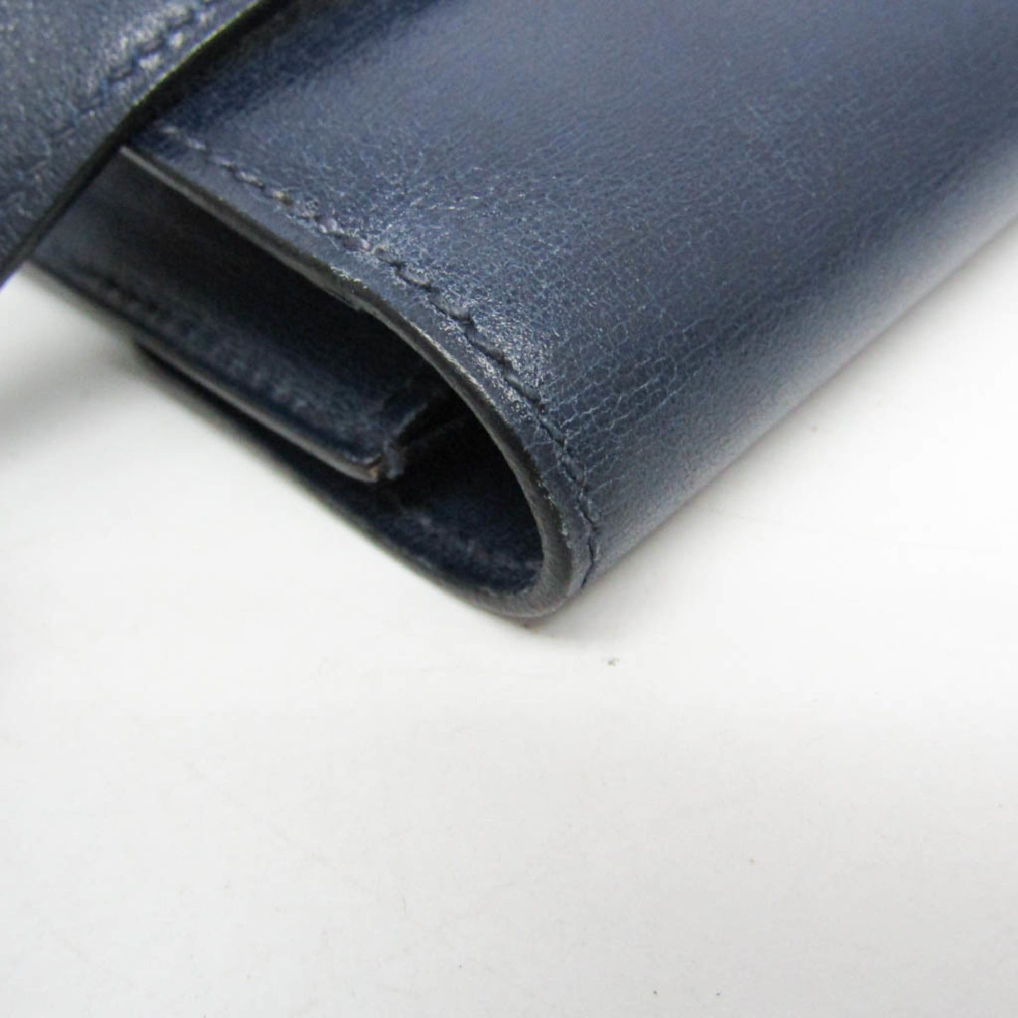 Hermes Hermes Pochette Green Belt Leather Size ONE SIZE - 7 Thumbnail