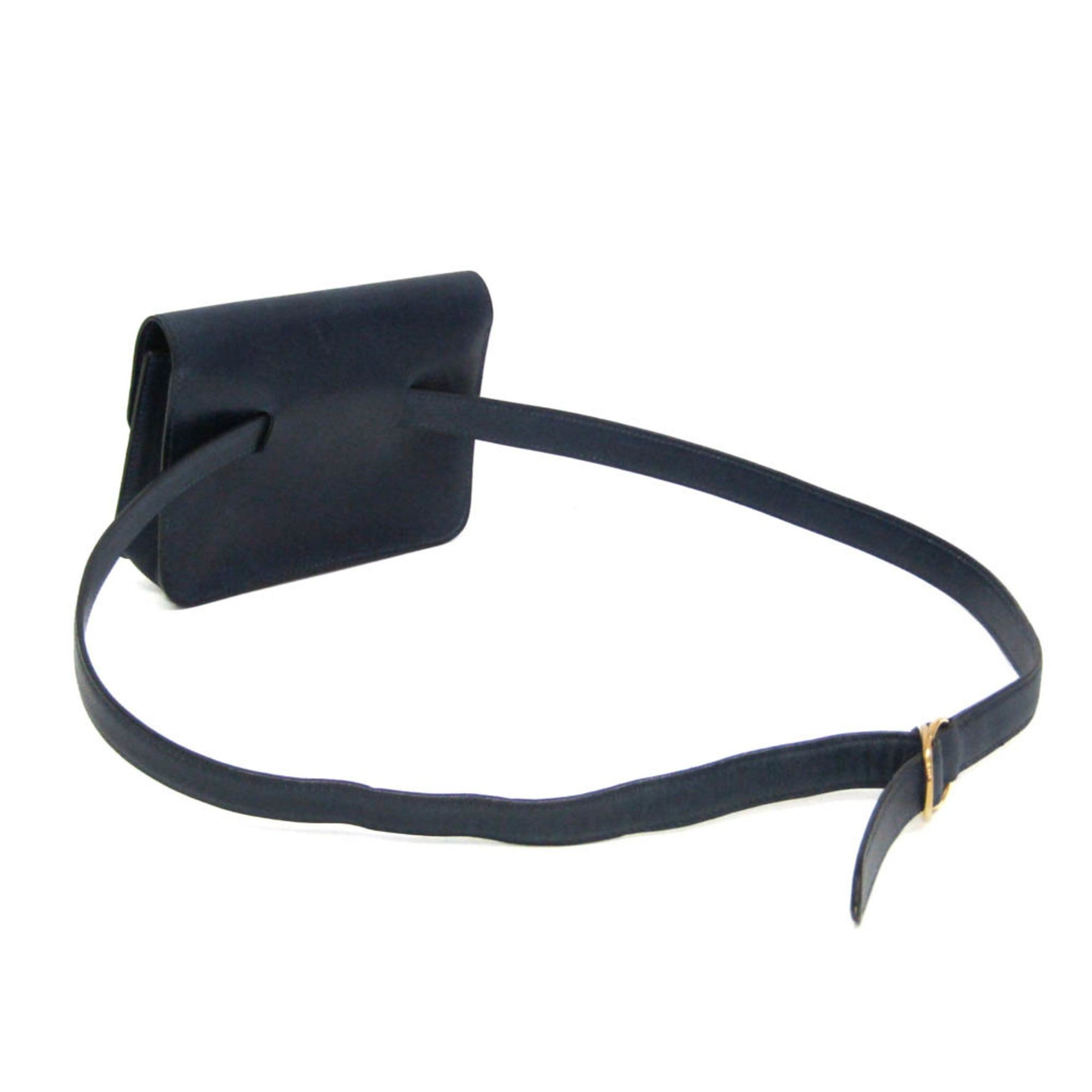 Hermes Hermes Pochette Green Belt Leather Size ONE SIZE - 6 Thumbnail