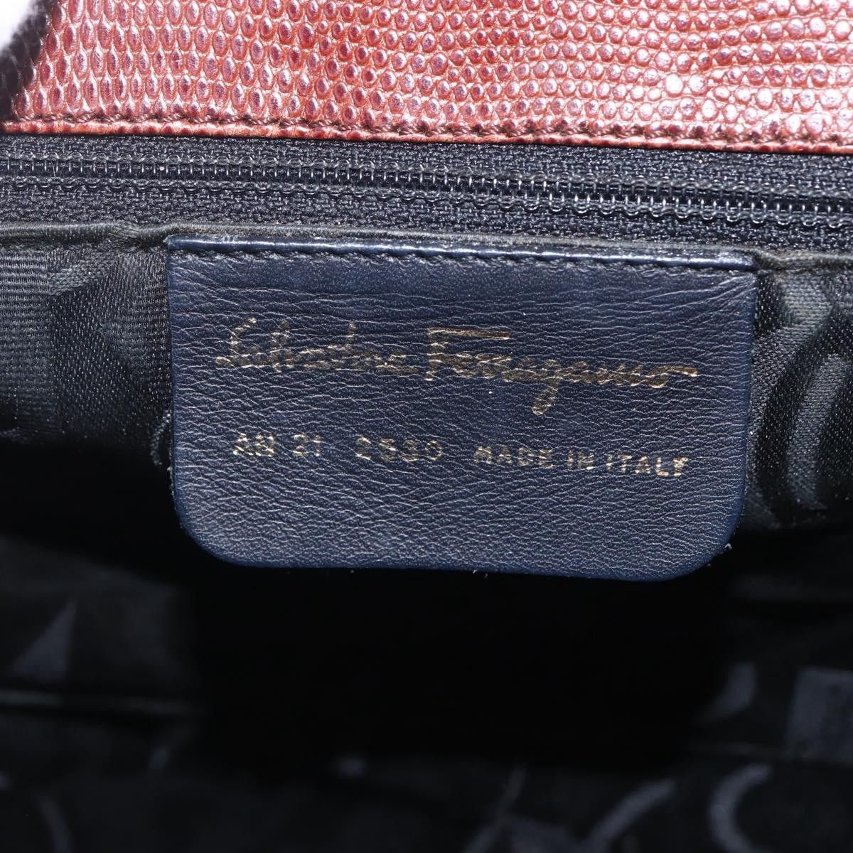 Salvatore Ferragamo Salvatore Ferragamo Vala Leather Size ONE SIZE - 6 Thumbnail