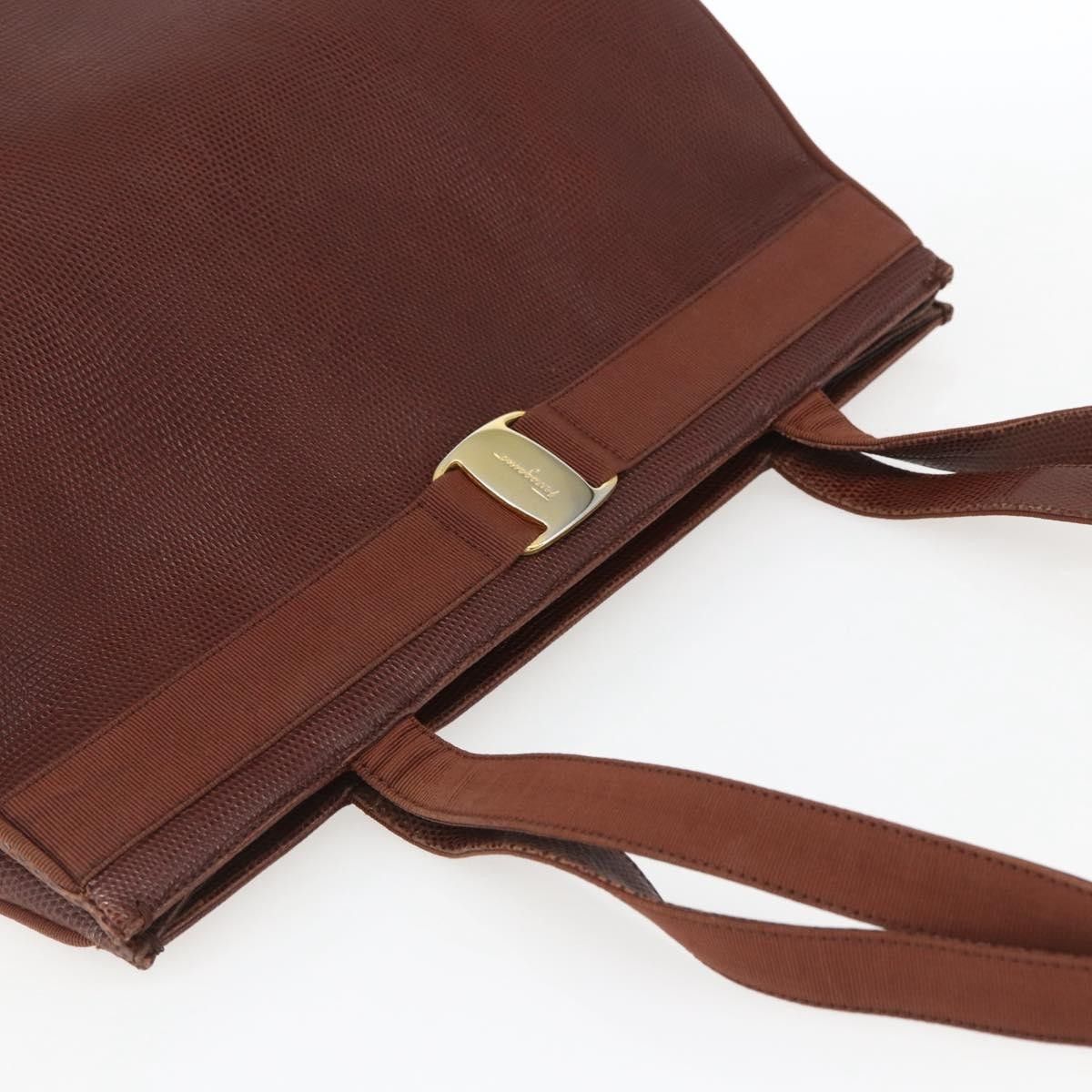 Salvatore Ferragamo Salvatore Ferragamo Vala Leather Size ONE SIZE - 14 Thumbnail