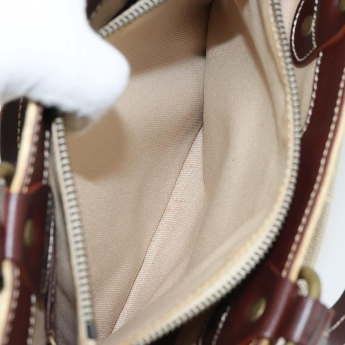 Celine Celine Vintage Macadam Canvas and Leather Size ONE SIZE - 23 Thumbnail