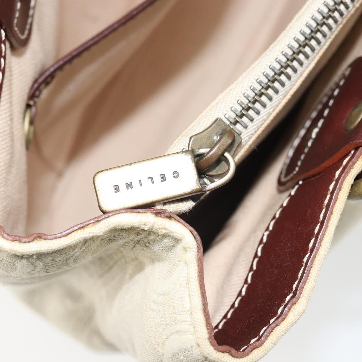 Celine Celine Vintage Macadam Canvas and Leather Size ONE SIZE - 22 Thumbnail