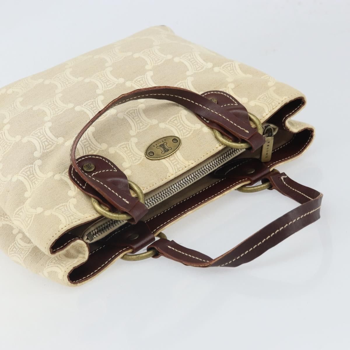 Celine Celine Vintage Macadam Canvas and Leather Size ONE SIZE - 15 Thumbnail