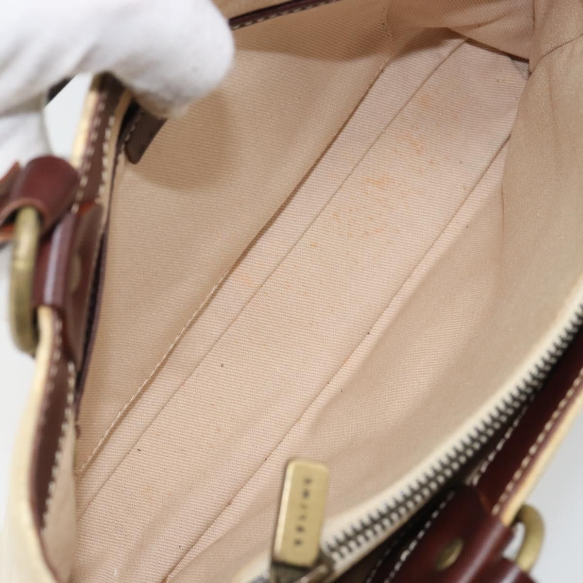 Celine Celine Vintage Macadam Canvas and Leather Size ONE SIZE - 5 Thumbnail