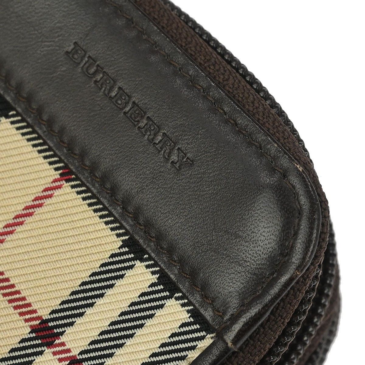 Burberry Burberry Zip Around Coin Pouch Canvas Size ONE SIZE - 6 Thumbnail