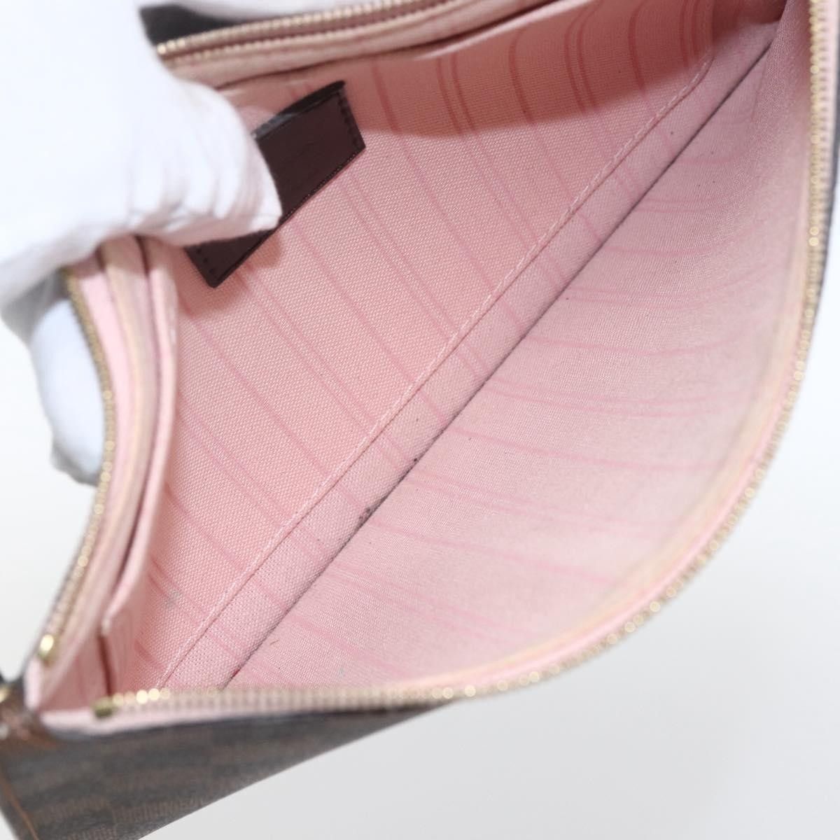 Louis Vuitton Louis Vuitton Neverfull Pochette Damier Size ONE SIZE - 5 Thumbnail