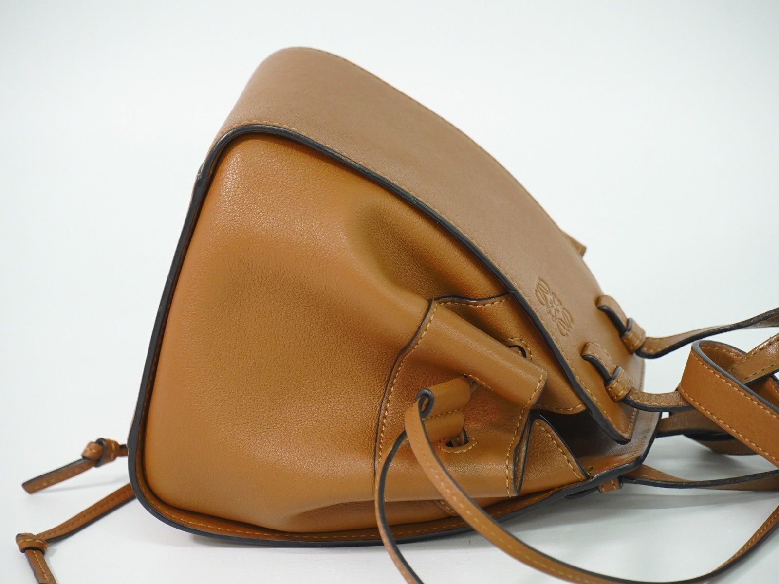 Loewe Loewe Hammock Drawstring Bag Leather Size ONE SIZE - 3 Thumbnail