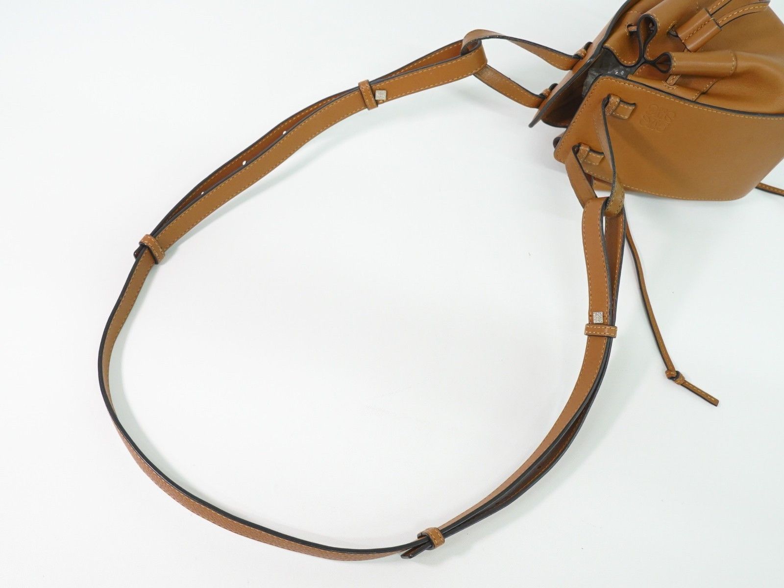 Loewe Loewe Hammock Drawstring Bag Leather Size ONE SIZE - 7 Thumbnail