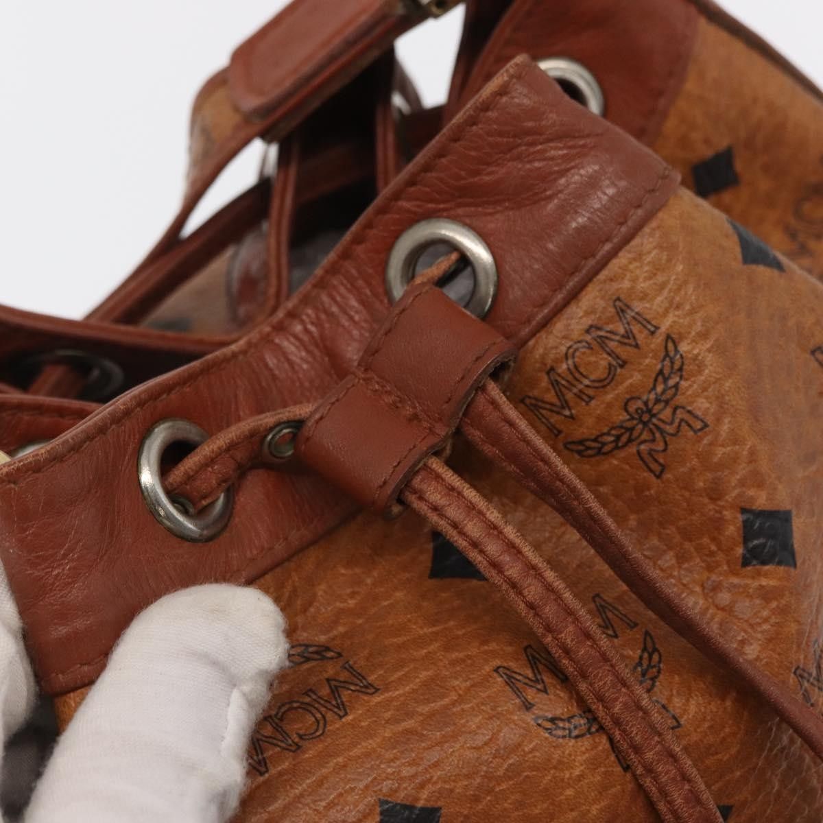 MCM MCM Visetos Canvas and Leather Size ONE SIZE - 19 Thumbnail