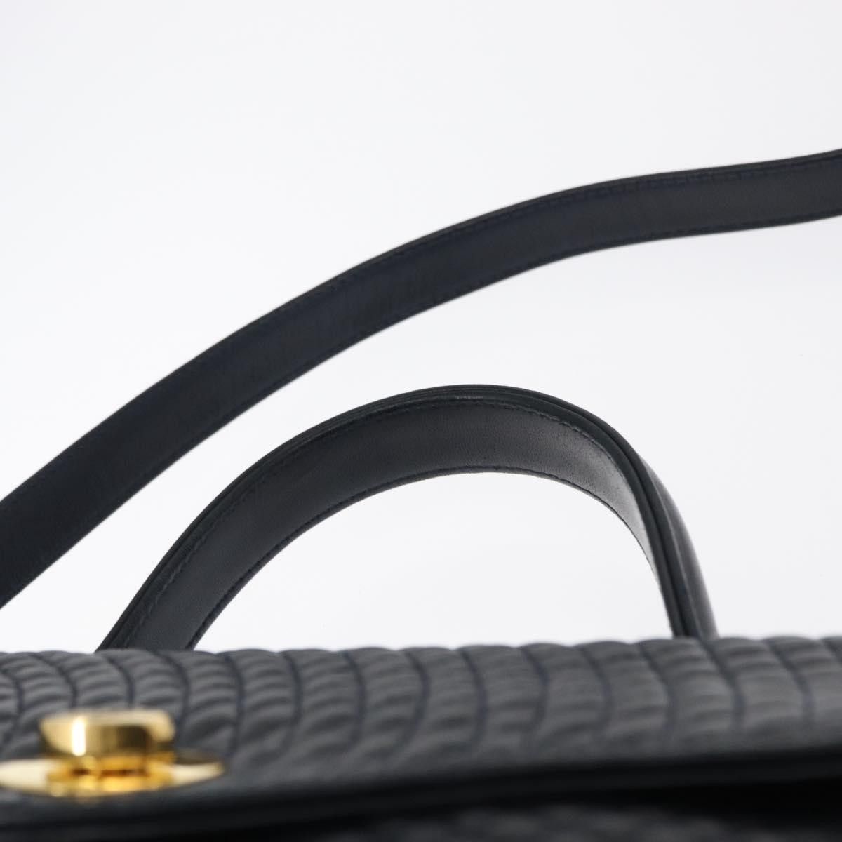 Bally Bally Vintage Handbag Quilted Leather Size ONE SIZE - 17 Thumbnail