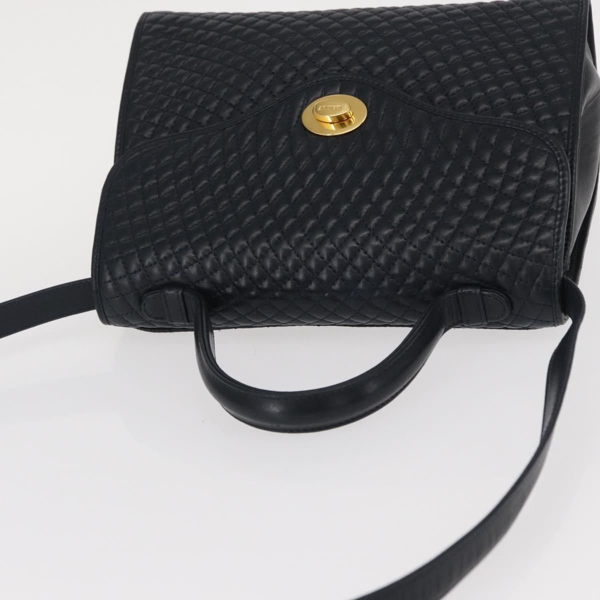 Bally Bally Vintage Handbag Quilted Leather Size ONE SIZE - 15 Thumbnail
