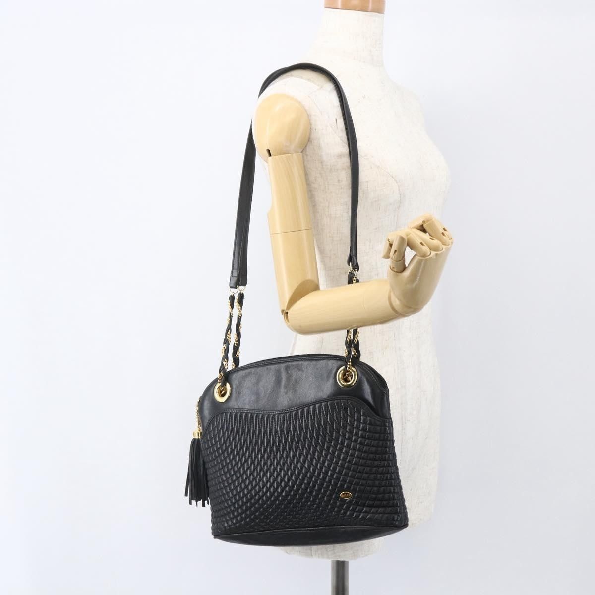 Bally Bally Vintage Chain Quilted Leather Size ONE SIZE - 12 Thumbnail