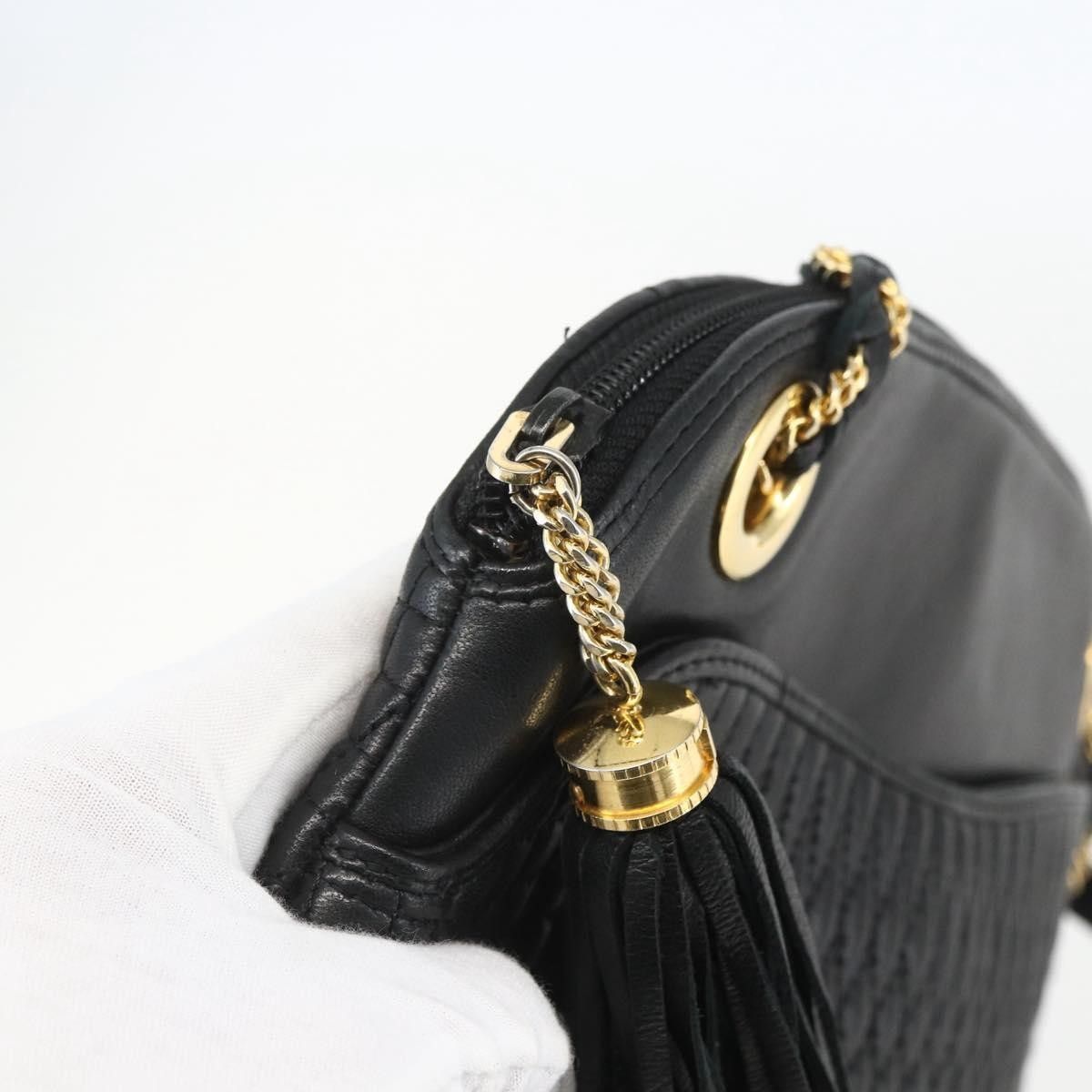 Bally Bally Vintage Chain Quilted Leather Size ONE SIZE - 16 Thumbnail