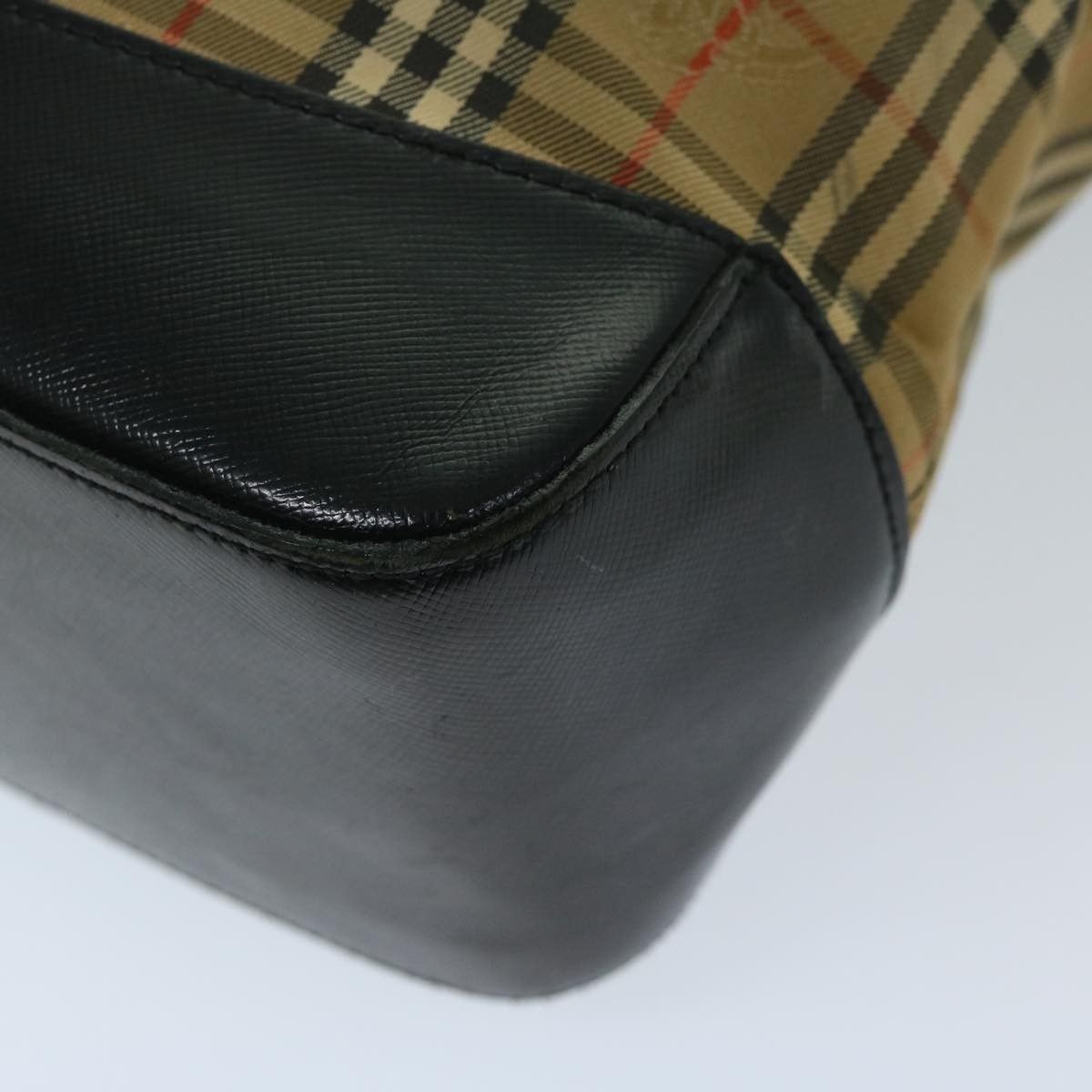 Burberry Burberry Nova Check Tote Canvas and Leather Size ONE SIZE - 9 Thumbnail