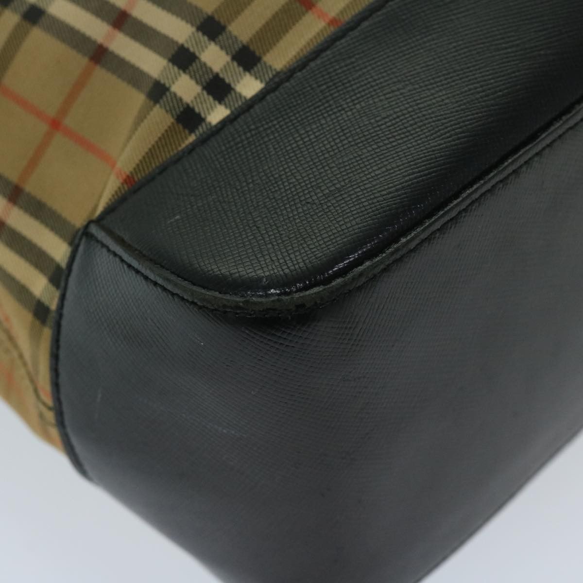 Burberry Burberry Nova Check Tote Canvas and Leather Size ONE SIZE - 8 Thumbnail