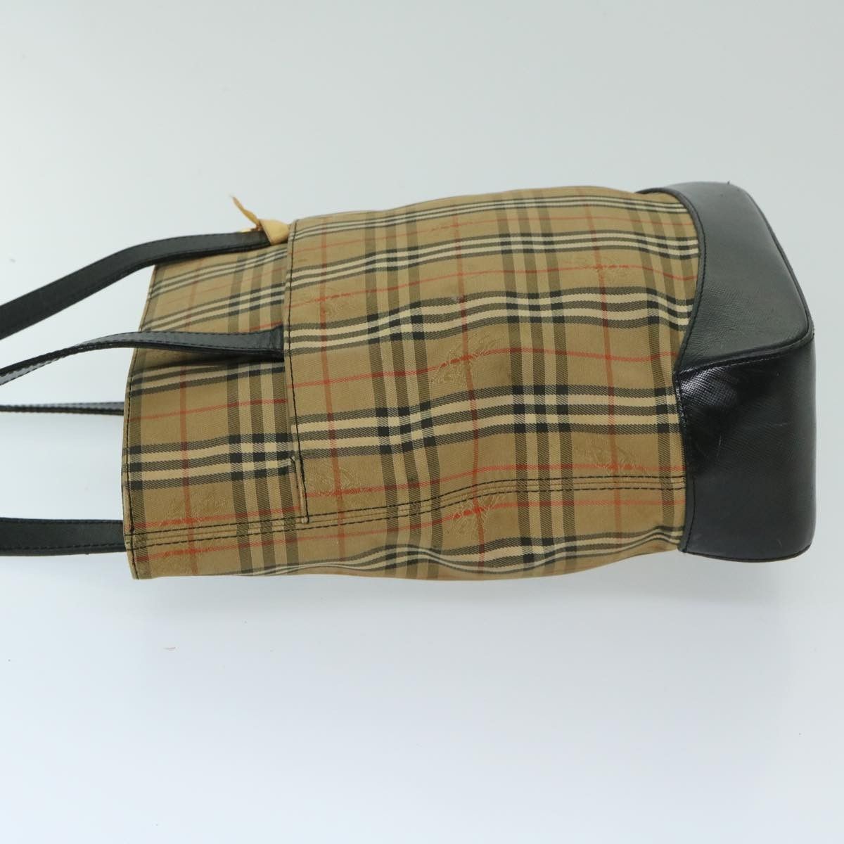 Burberry Burberry Nova Check Tote Canvas and Leather Size ONE SIZE - 4 Thumbnail