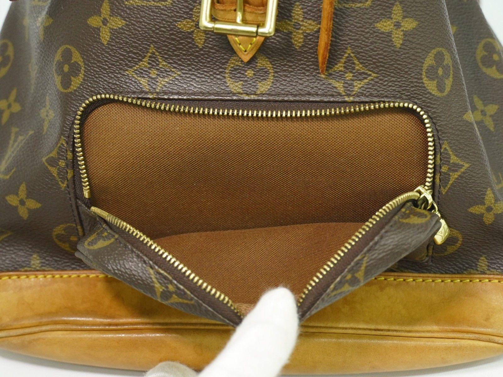 Louis Vuitton Louis Vuitton Vintage Montsouris Backpack Monogram Canvas Size ONE SIZE - 18 Thumbnail