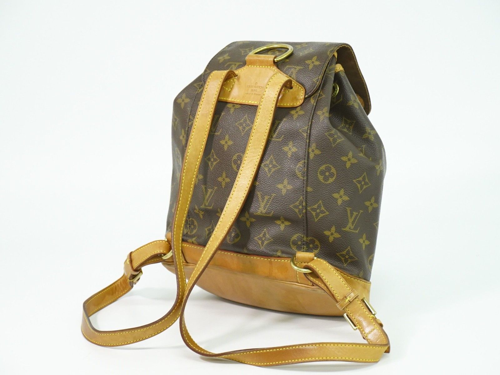 Louis Vuitton Louis Vuitton Vintage Montsouris Backpack Monogram Canvas Size ONE SIZE - 2 Thumbnail