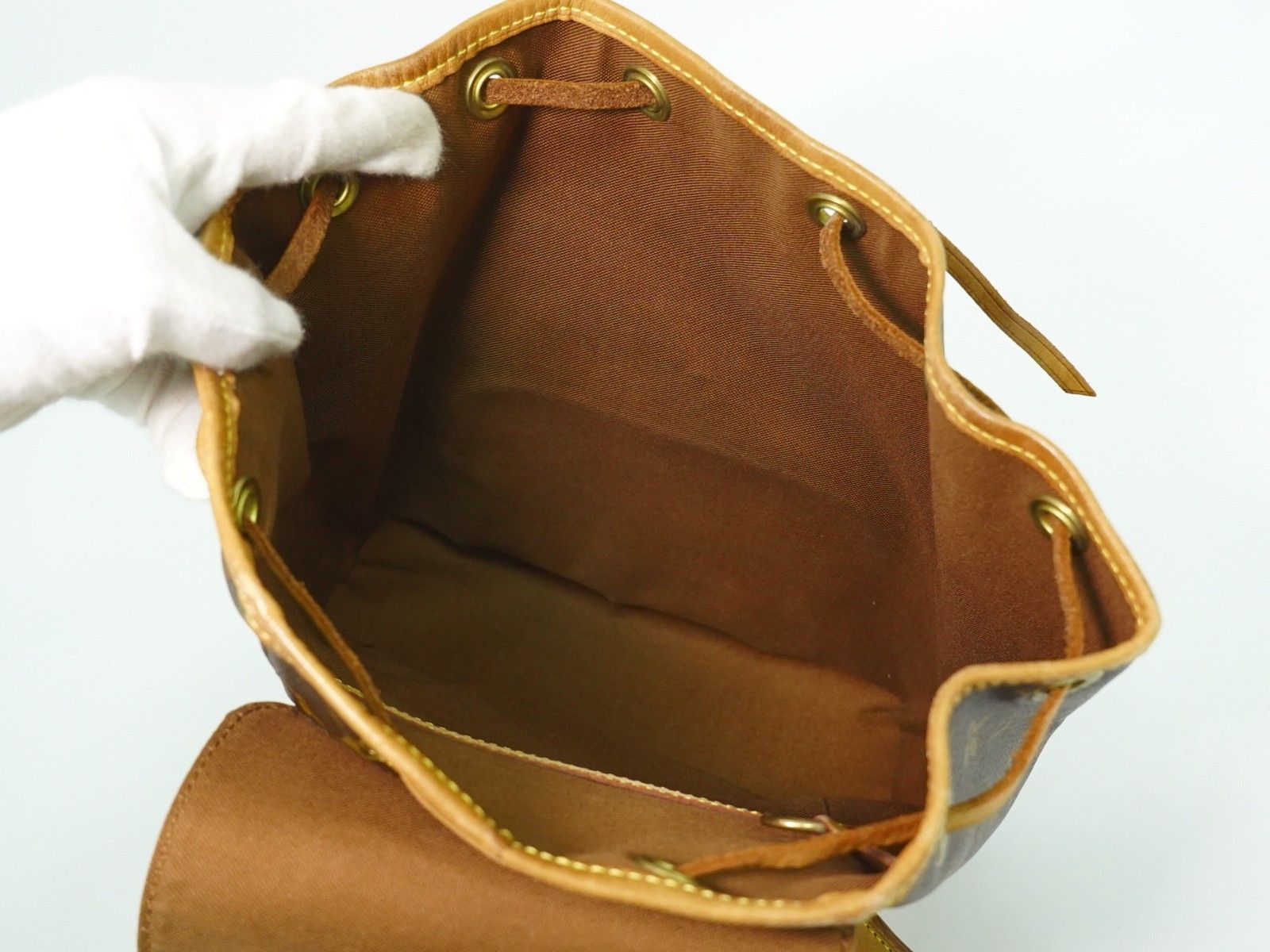 Louis Vuitton Louis Vuitton Vintage Montsouris Backpack Monogram Canvas Size ONE SIZE - 16 Thumbnail